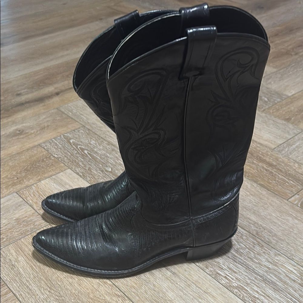 Dan Post Black Western Boots